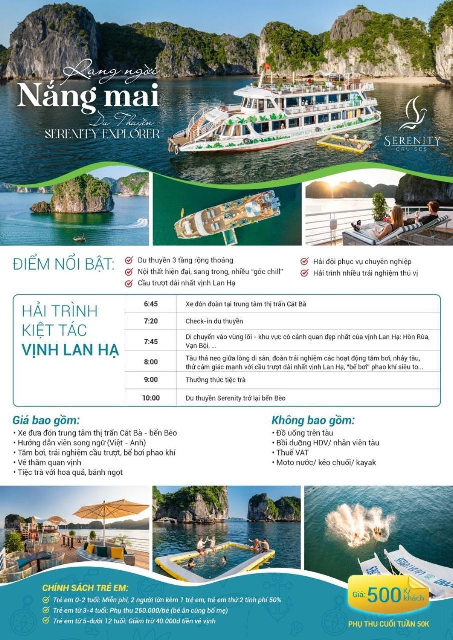 Nhat Anh Hotel Cat Ba Dong Khe Sau Exterior photo